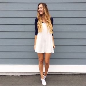 Baseball t-shirt dress